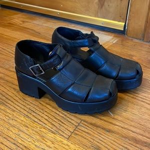 Vagabond Dioon 2 leather platform sandals 39